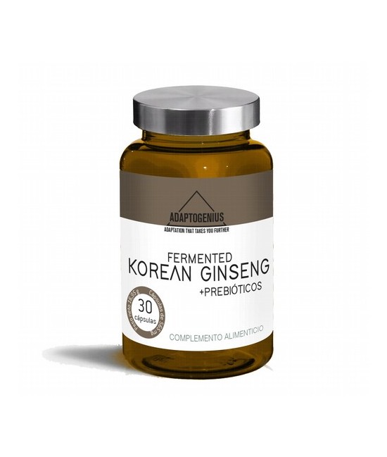 Adapt to fatigue. Recharge your vitality.

(Adáptate al cansancio. Recarga tu vitalidad.)

Adaptogenius Ginseng Rojo Core