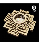 Base de Madera 6 Led Blanca USB con el símbolo de Sri Yantra.

Incluye cable USB

No incluye adaptador de corriente

Ilum