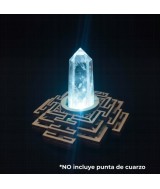 Base de Madera 6 Led Blanca USB con el símbolo de Sri Yantra.

Incluye cable USB

No incluye adaptador de corriente

Ilum
