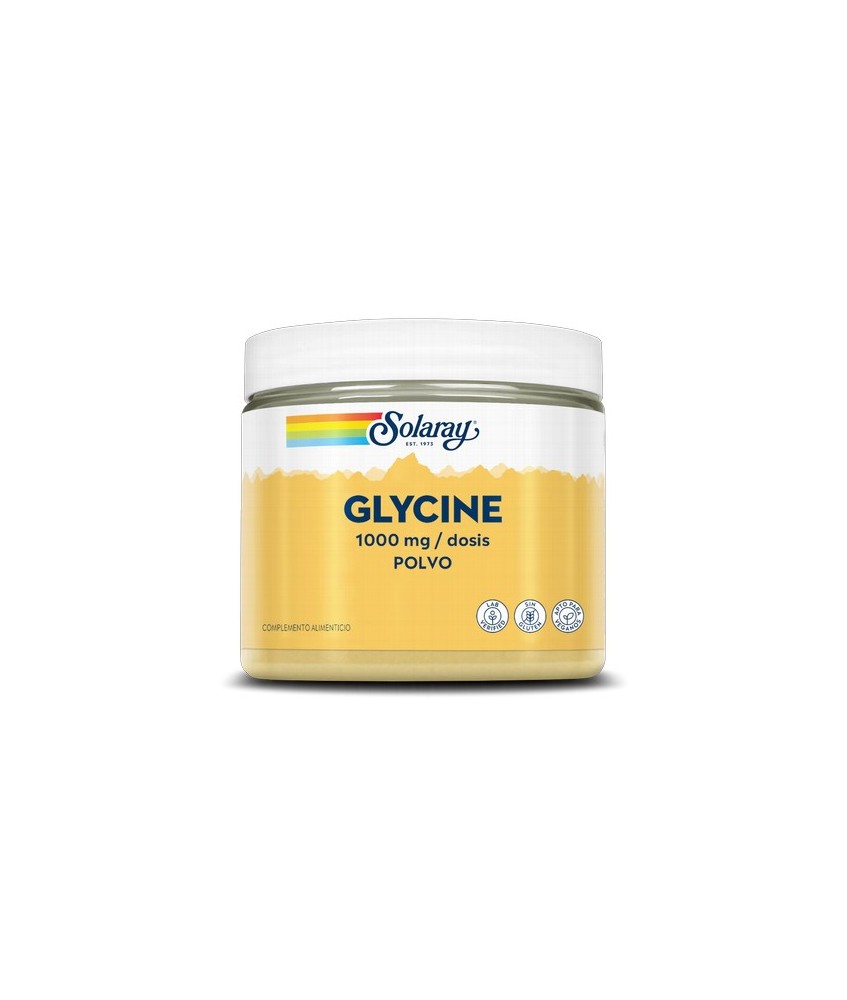 Complemento alimenticio a base de glicina
Tomar un 1/4 de cucharita de café al día, diluido en un vaso de agua fuera de las co