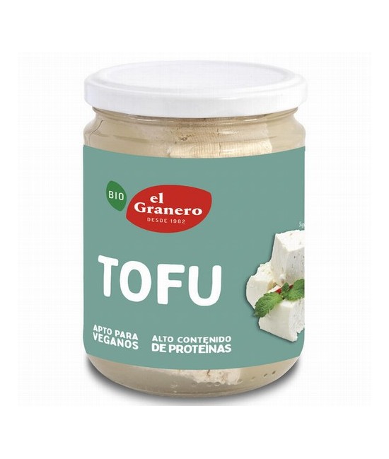 
TOFU EN CONSERVA BIO, 500 g
Ref. 015380

Ingredientes: agua, tofu* 45% (sulfato de calcio, soja* 48%) y sal marina. Contie