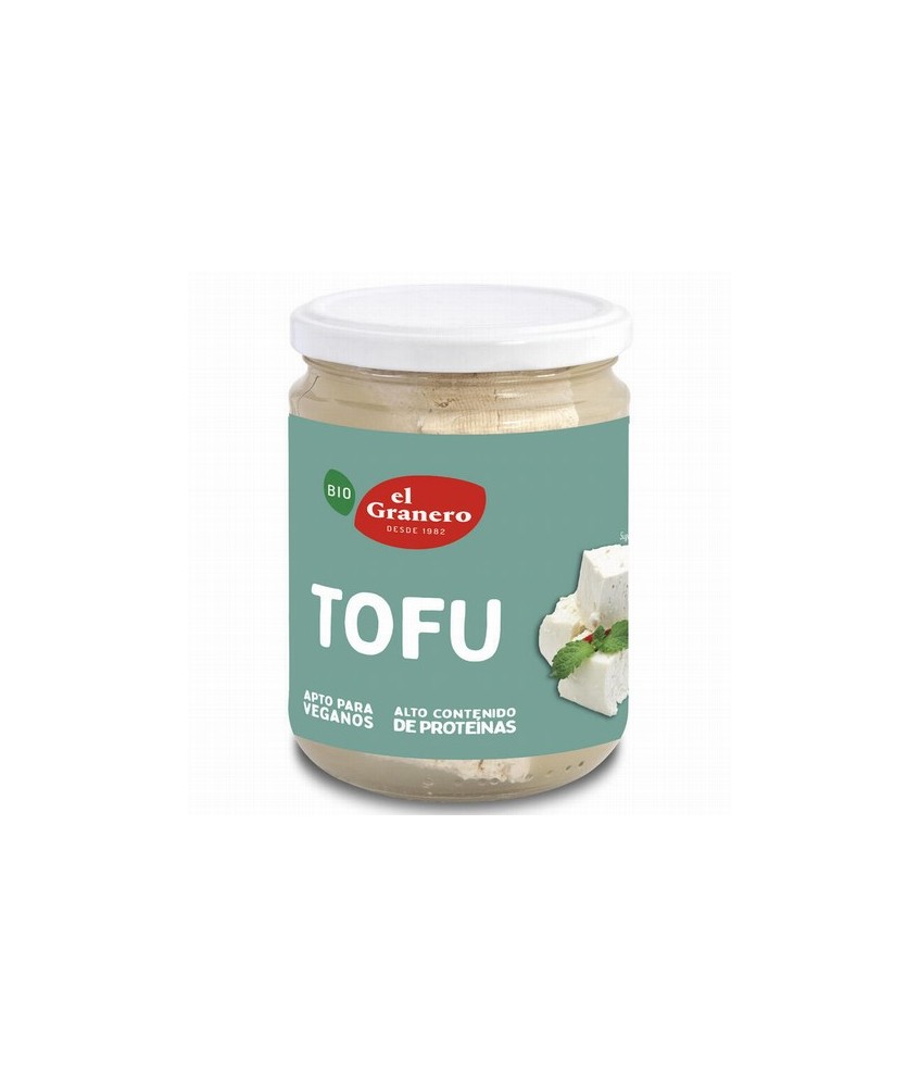 
TOFU EN CONSERVA BIO, 500 g
Ref. 015380

Ingredientes: agua, tofu* 45% (sulfato de calcio, soja* 48%) y sal marina. Contie