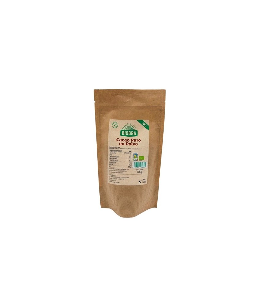 BIO.CACAO PURO POLVO 250 GR.
