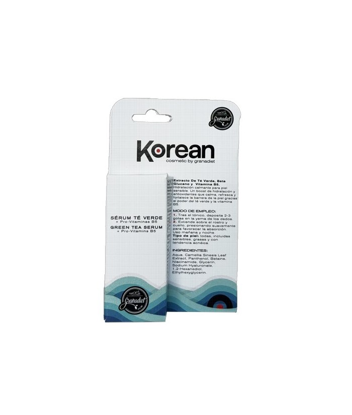 GR. MINI KOREAN SERUM TE VERDE 2 ML.