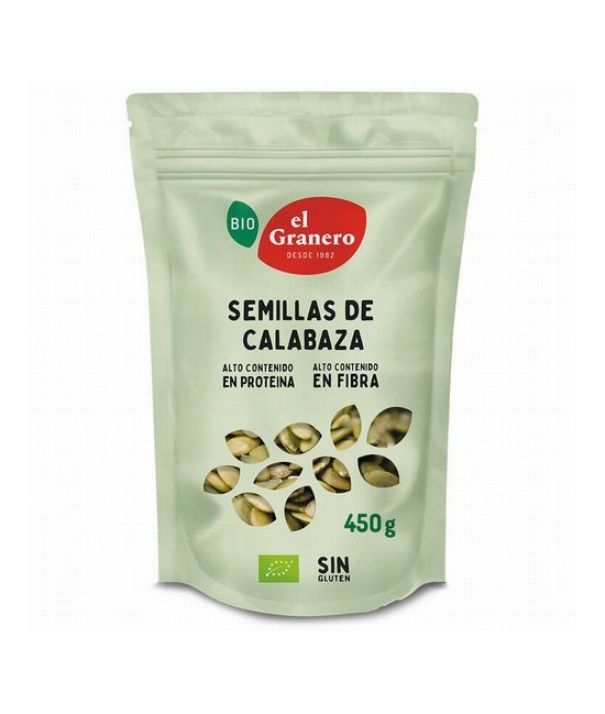 
SEMILLAS DE CALABAZA BIO, 450 g
Ref. 011817

Ingredientes: semillas de calabaza*. Puede contener sésamo y frutos de cáscar