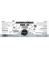 GR.ASHWAGANDHA KSM-66 60 CAPS. 830 MG.