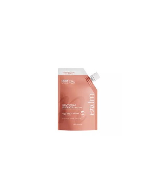 Descripción :
Esta pasta dental en gel con flúor 100 % natural es ideal para limpiar y proteger los
dientes de niños pequeños