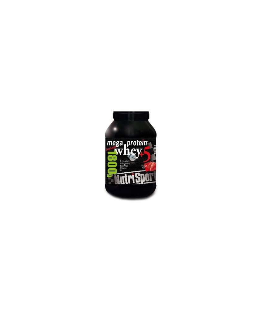 Mega Protein Whey +5 ha sido desarrollado pensando en las necesidades proteicas de todos aquellos deportistas que realizan entr