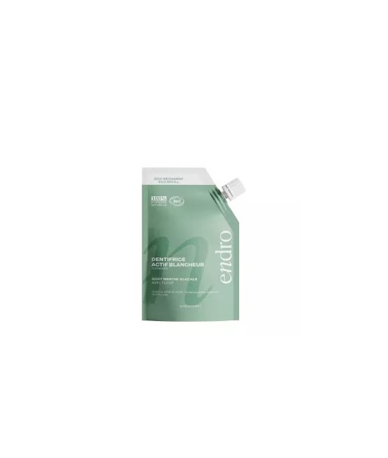 Descripción :
Esta pasta dental en gel con flúor (1450 ppm), elaborada con ingredientes 100 %
naturales, es ideal para un cui