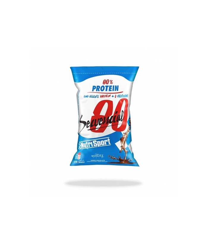 NS.PROTEIN 80% SECUENCIAL BOLSA 500 gr. CHOCOLATE