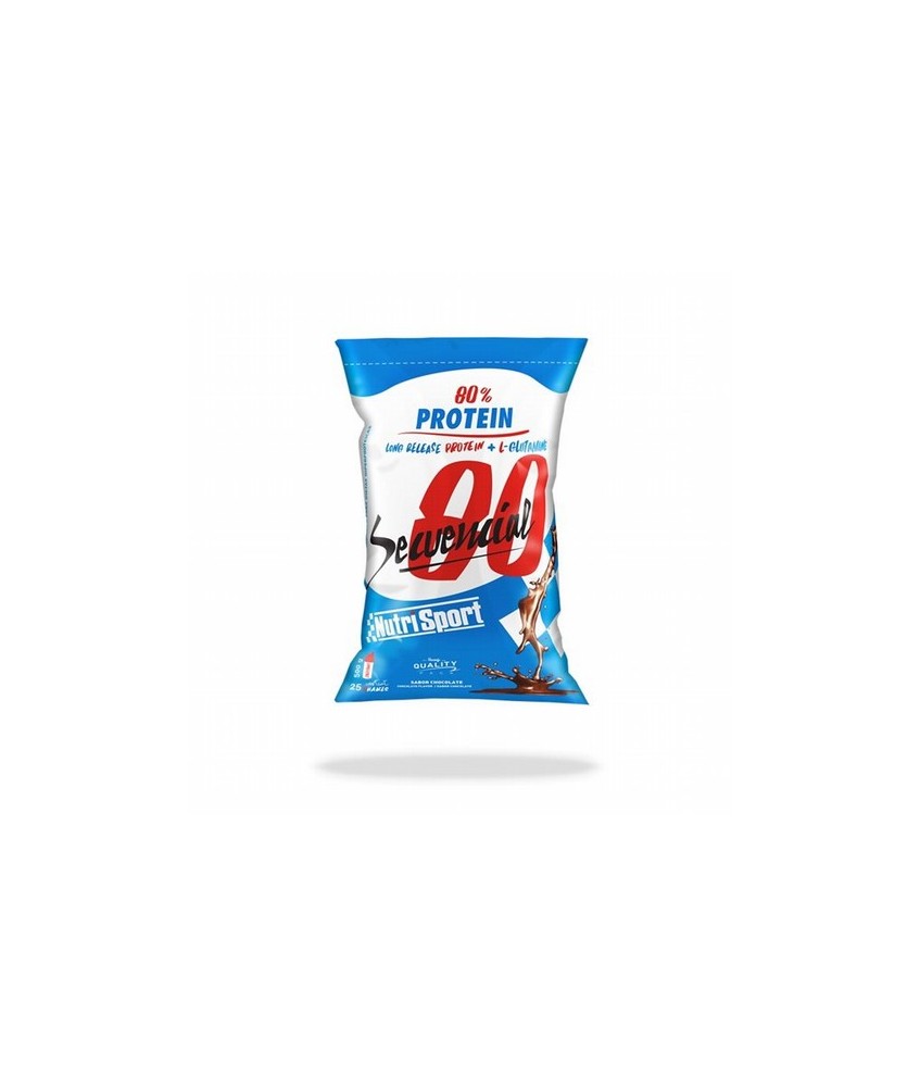 NS.PROTEIN 80% SECUENCIAL BOLSA 500 gr. FRESA  PLATANO