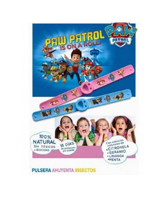 CA.PULSERA ANTIMOSQUITOS PATRULLA AZUL