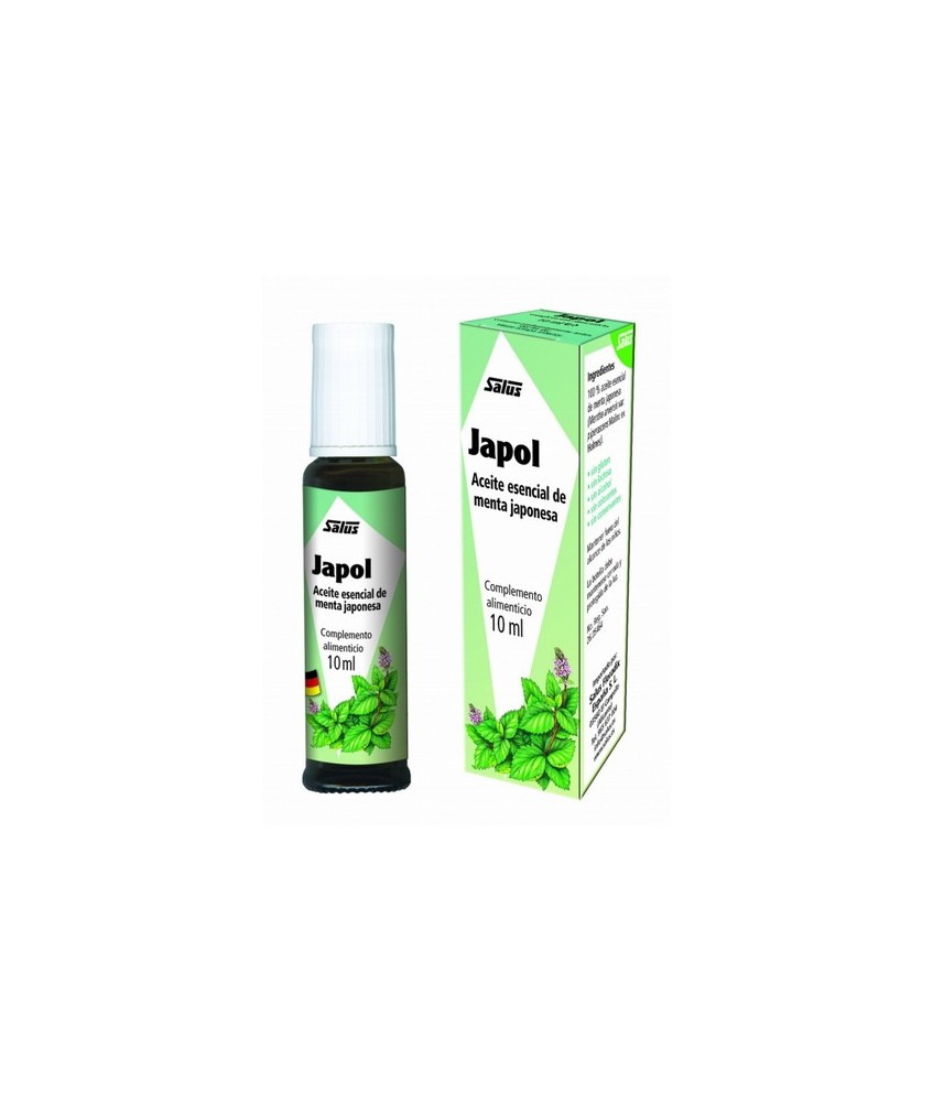 
Cien por cien aceite esencial de menta japonesa

100 % aceite esencial de menta japonesa 
Oleum Menthae arvensis variatio 