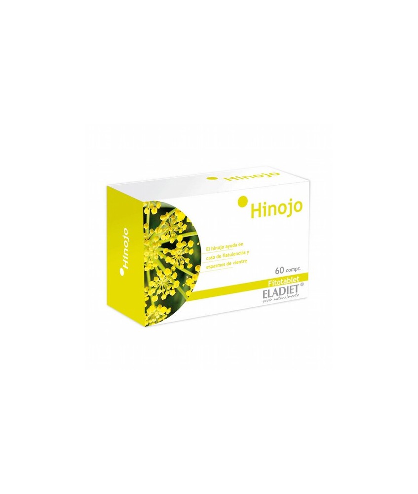 HINOJO FITOTABLET 60 COMPRIMIDOS ELADIET
DESCRIPCIÓN DEL PRODUCTO
HINOJO FITOTABLET 60 COMPRIMIDOS ELADIET   Descripción: Hin