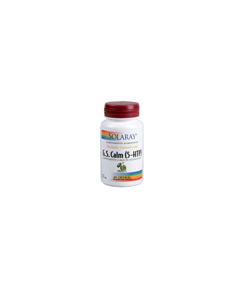 G.S. Calm (5-HTP) -  60 cápsulas vegetales

Descripción
Complemento alimenticio a base de leguminosa Griffonia simplicifolia