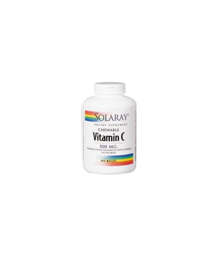 Vitamina C masticable cerezaREF. 4490
Vitamina C 500 mg - 100 comprimidos masticables cereza

Descripción
Vitamina C mastic