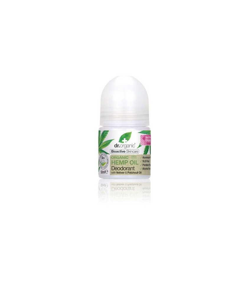 Hemp Oil Deodorant
Un desodorante en crema líquida en roll-on, suave y muy eficaz, que
proporciona beneficios de cuidado de l