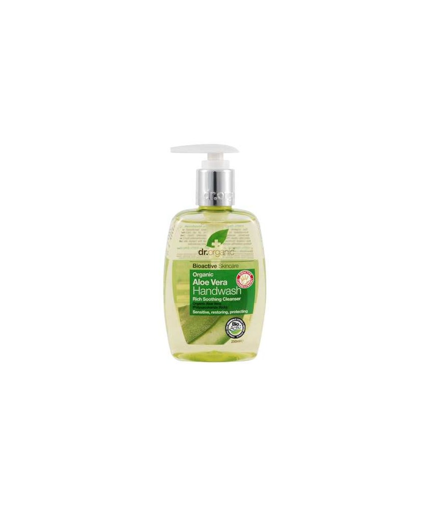 Aloe Vera Handwash
Este jabón natural, rico y calmante basado en Aloe Vera
orgánico, está diseñado para eliminar de manera su