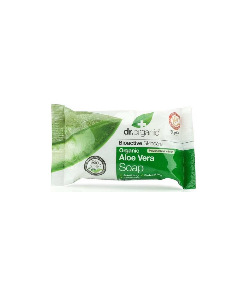 Aloe Vera Soap
Una pastilla de jabón orgánico hidratante basada en Aloe Vera
orgánico y enriquecido con Romero. Gracias a sus