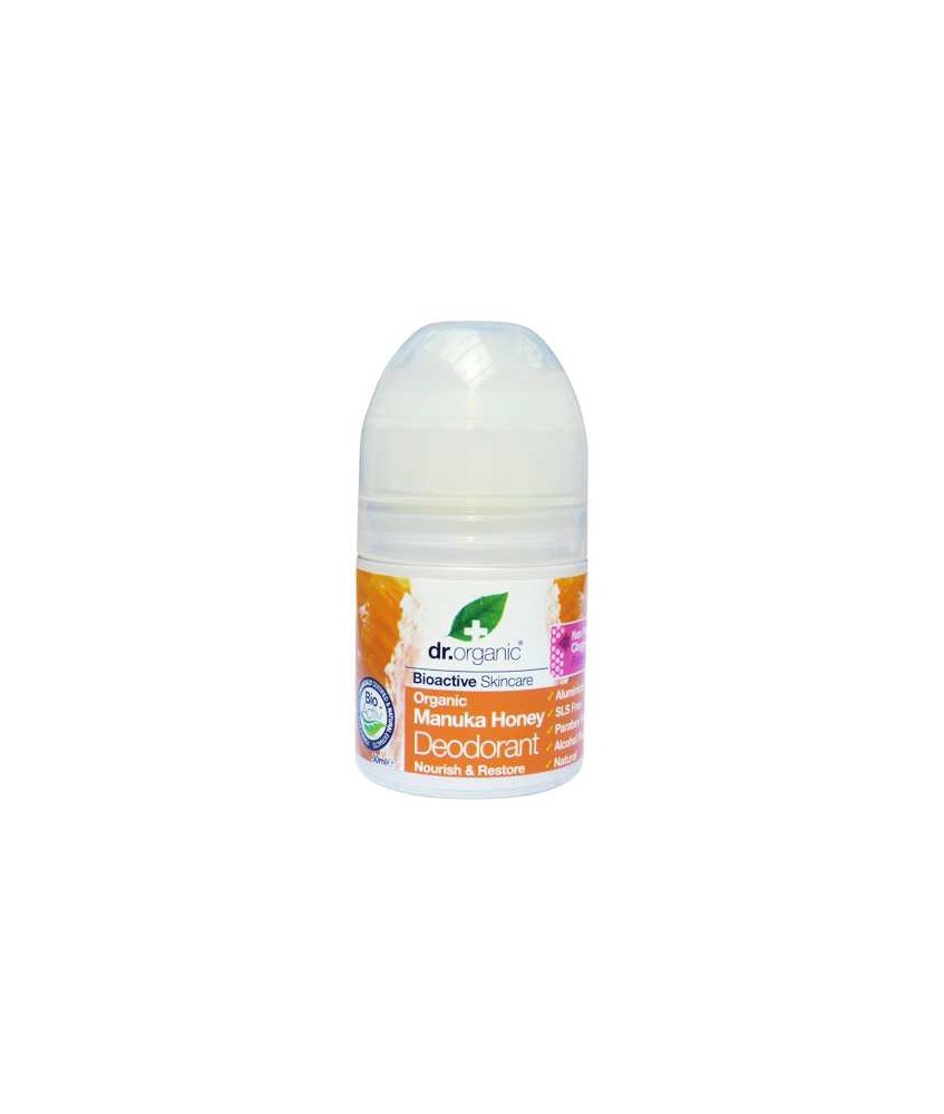 Manuka Honey Deodorant
Desodorante antibacteriano en crema líquida roll-on, proporcionando una
serie de beneficios de cuidado