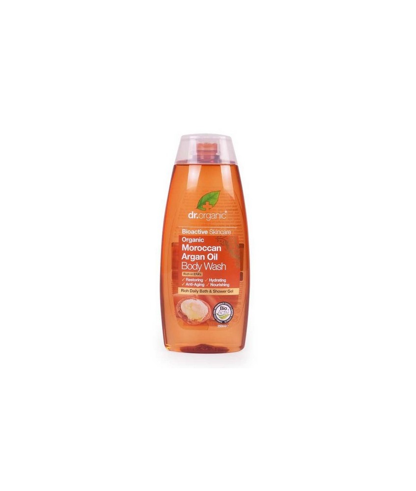 Moroccan Argán Oil Body Wash
Gel de ducha de uso diario a base de aceite de Argán, hidratante, antiedad
y nutritivo. Orgánica