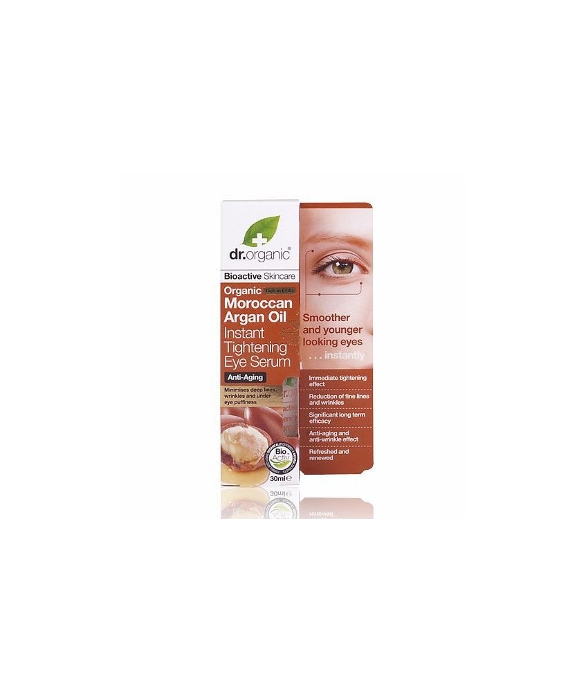 Moroccan Argán Instant Tightening Eye Serum
Suero sinérgico intensivo de ojos y antiarrugas, que minimiza las líneas
profunda