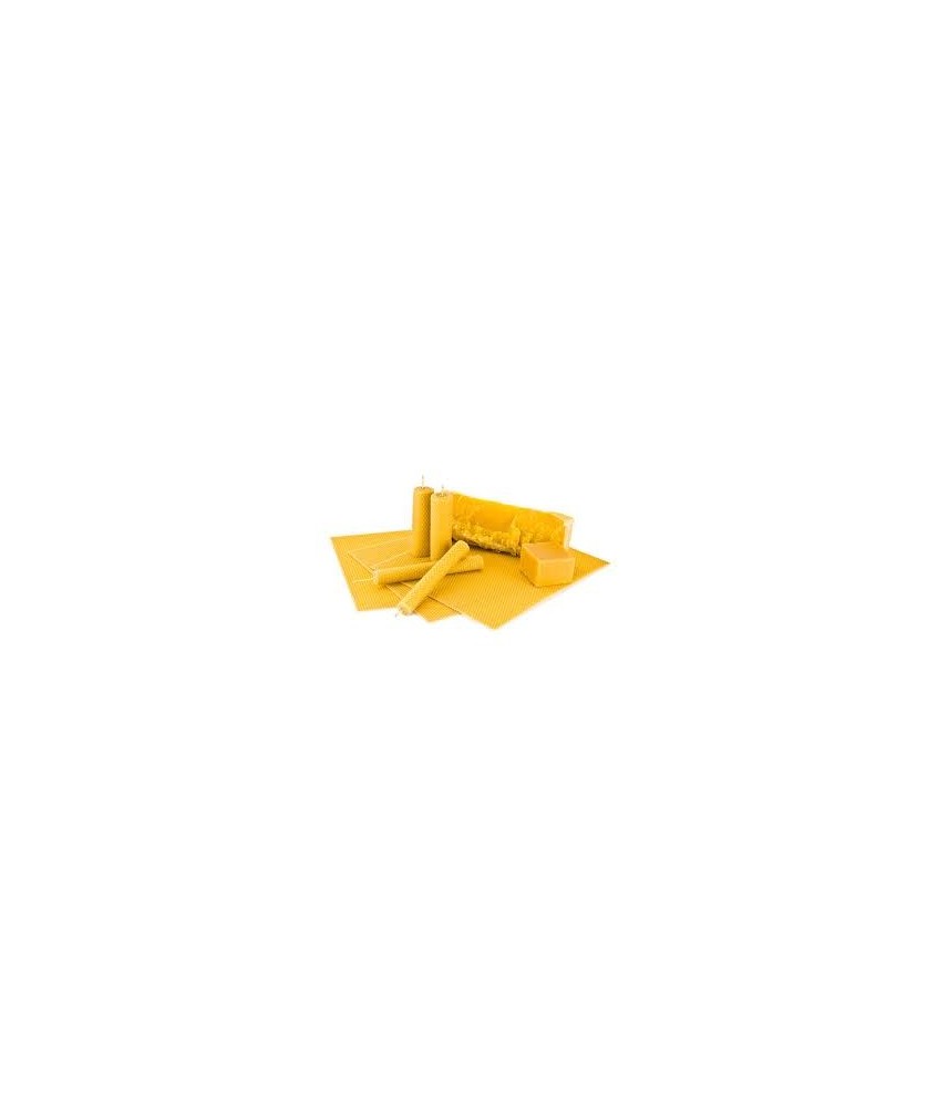 VE.CERA ABEJA VIRGEN BLOQUE 1 Kg APROX.