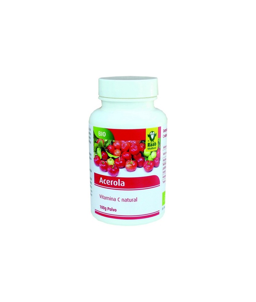 SIN GLUTEN SIN LACTOSA VEGANO
CON VITAMINA C NATURAL DE LA CEREZA ACEROLA