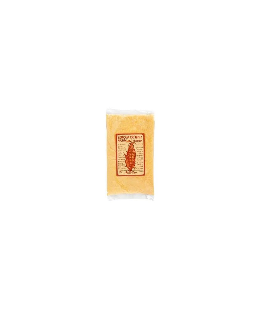 La polenta puede servirse asada o frita u horneada constituyendo entonces una especie
de pan.
INGREDIENTES: Sémola maíz* (100