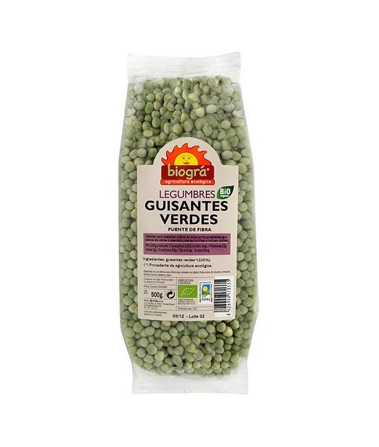 BIO.GUISANTES VERDES 500 Gr.