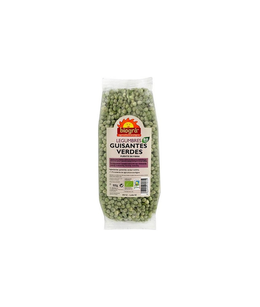 BIO.GUISANTES VERDES 500 Gr.