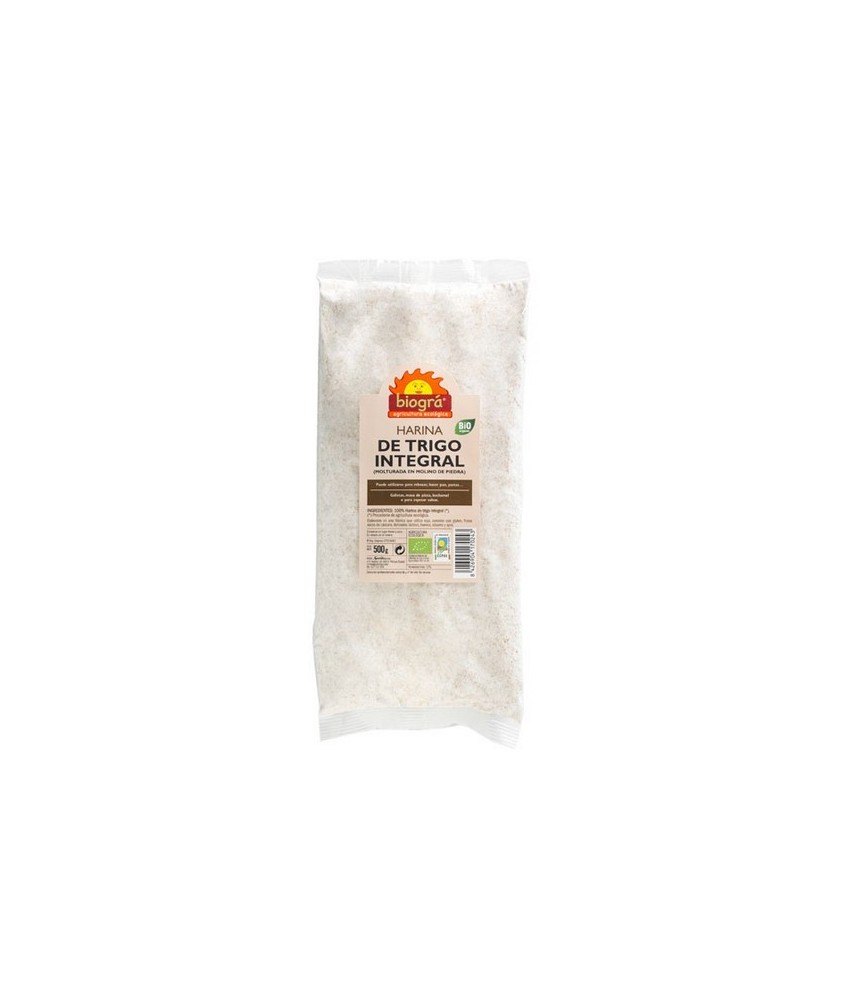 BIO.HARINA INTEGRAL TRIGO 500 Gr.