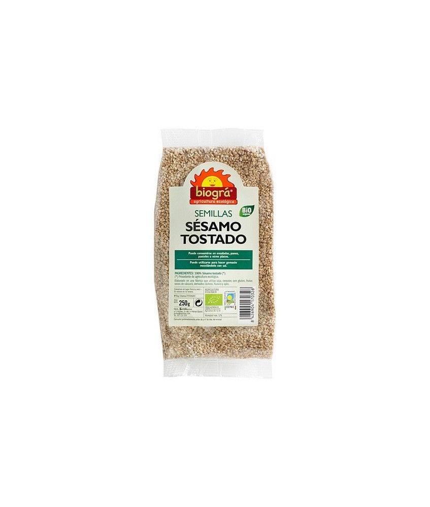 BIO.SESAMO TOSTADO 250 Gr.