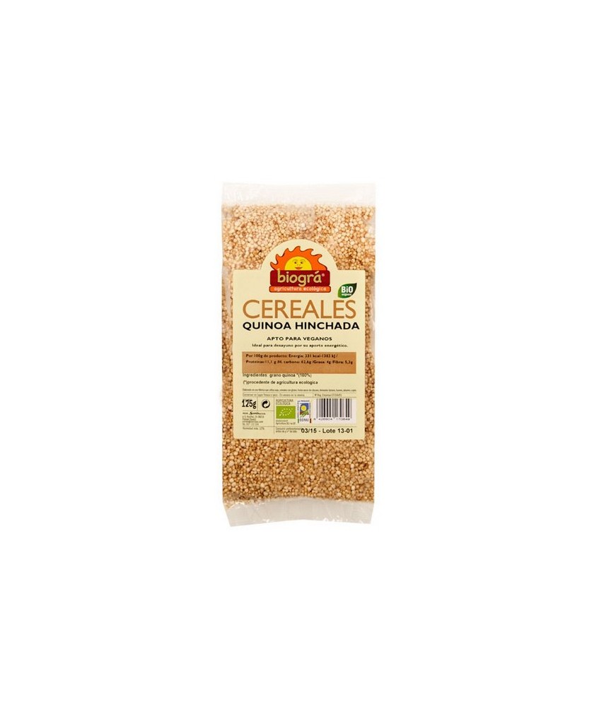 BIO.QUINOA HINCHADO 125 GRS
