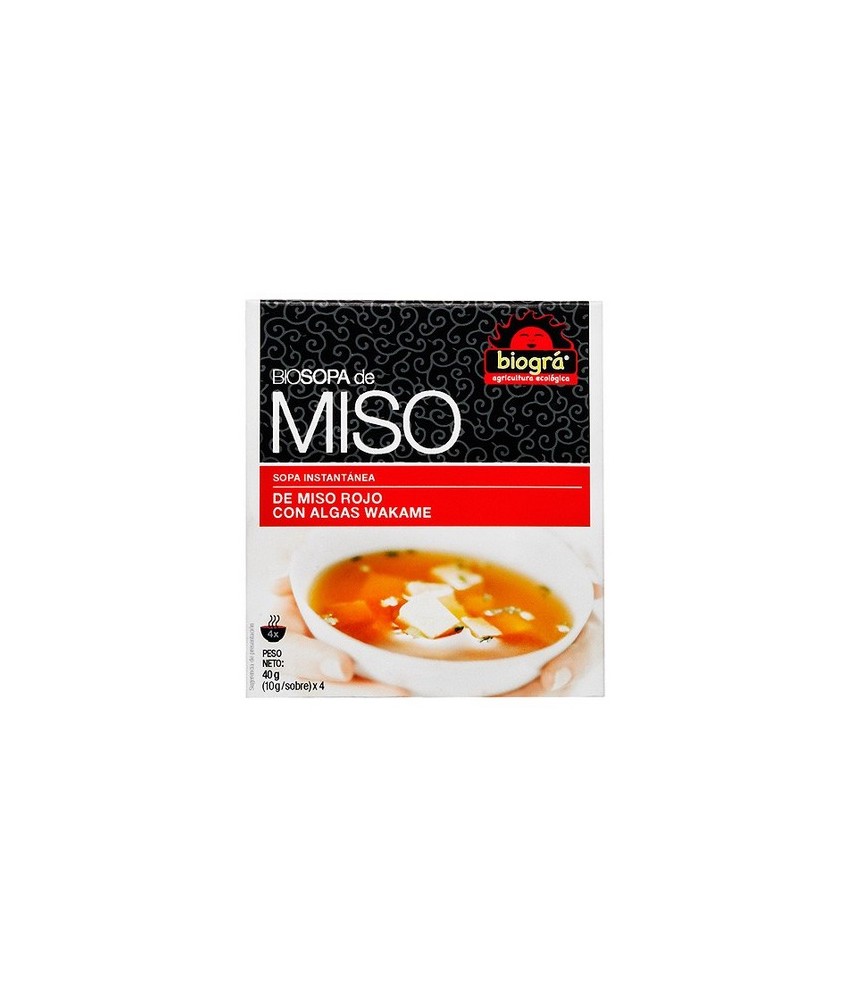 BIO.SOPA MISO "ALGAS  INSTANTANEAS" 40 gr