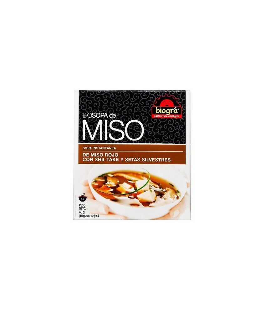 BIO.SOPA MISO "SETAS INSTANTANEAS" 40 gr