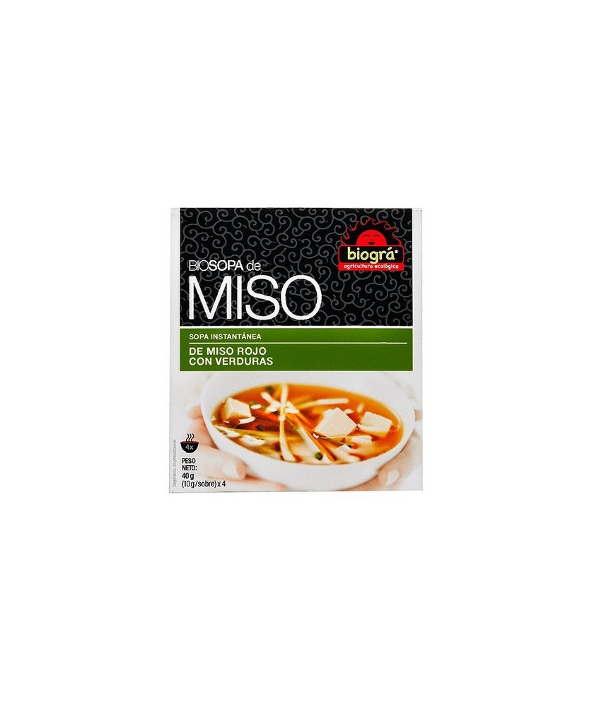 BIO.SOPA MISO "VERDURAS INSTANTANEO" 40 gr.