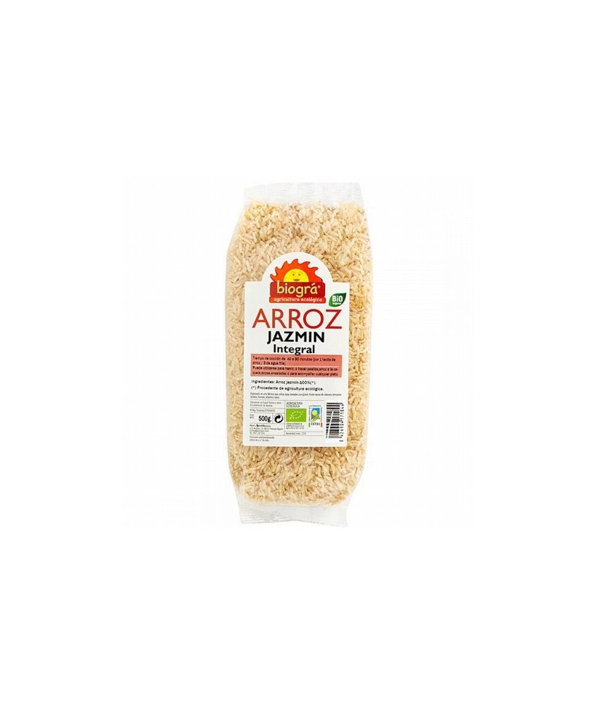 BIO.ARROZ JAZMIN INTEGRAL 500 gr
