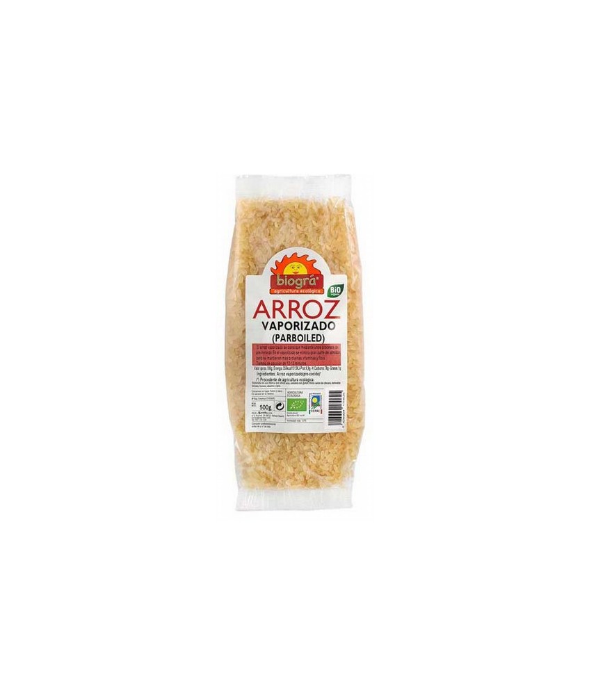 Arroz Parboiled (Vaporizado) 500g

El Arroz Vaporizado (Parboiled) de Biográ está parcialmente cocido con vapor de agua y pos