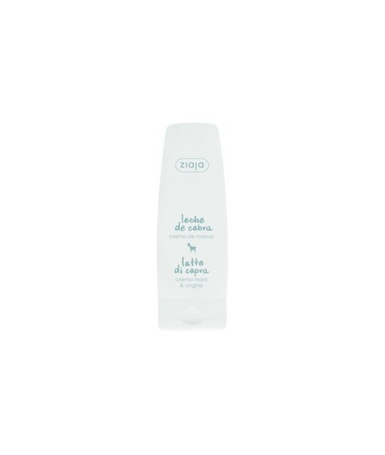 Crema de manos de leche de cabra.
Indicación
Piel seca y propensa a las arrugas.

Acción
Hidrata profundamente, alisa y ha