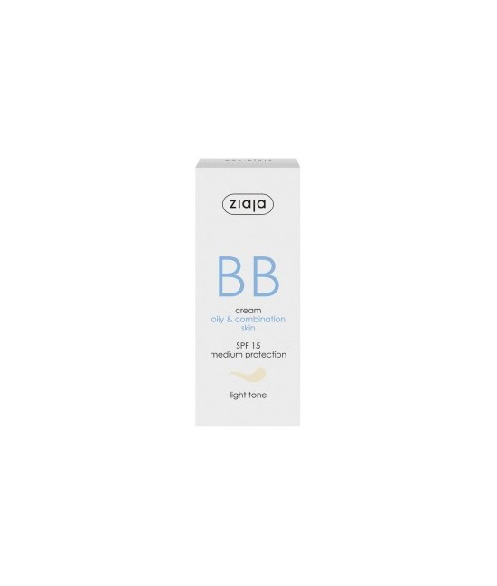 BB cream pieles grasas y mixtas SPF15 Tono Claro
La línea de pieles mixtas a grasas, hidrata, regenera, deja la piel uniforme 