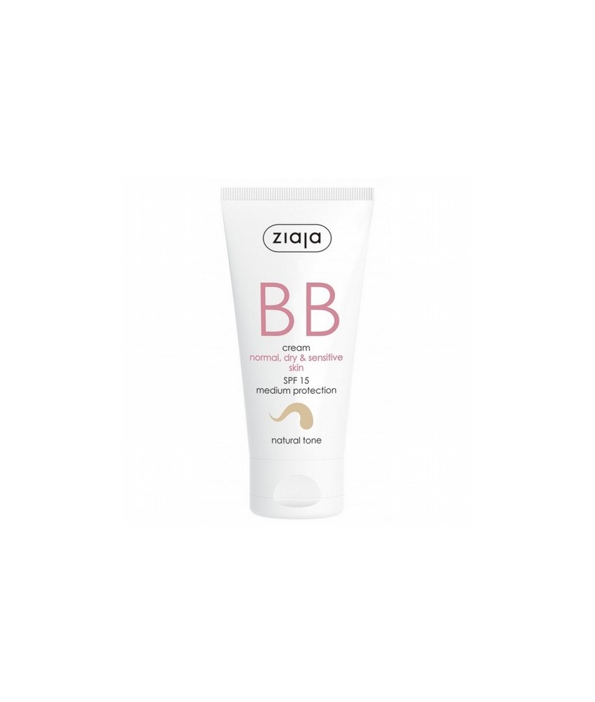 BB cream pieles normales, secas y sensibles SPF15 Tono Natural
La línea para piel normal, seca y sensible, que hidrata, regene