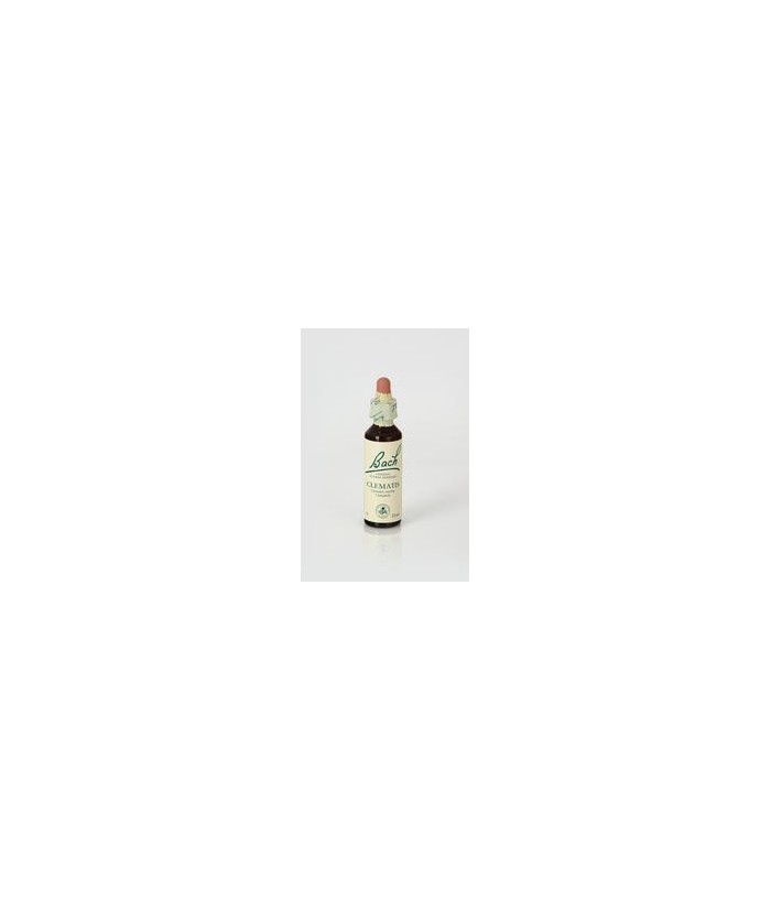 Contenido: 
Frasco de cristal de 20ml con gotero.
Composición: 
Disolución acuosa de Clematis vitalba, alcohol de uva.
Modo