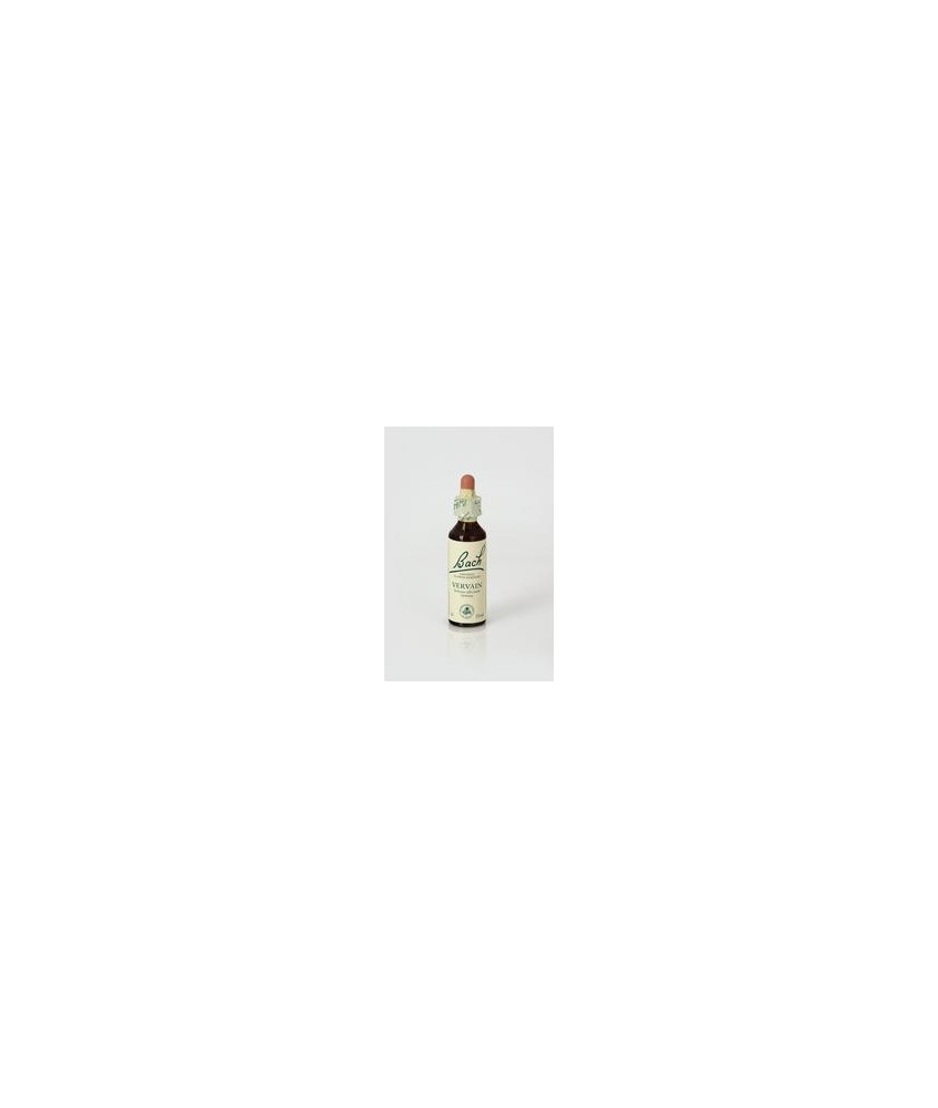 Contenido: 
Frasco de cristal de 20ml con gotero.
Composición: 
Disolución acuosa de Verbena officinalis, alcohol de uva.
M