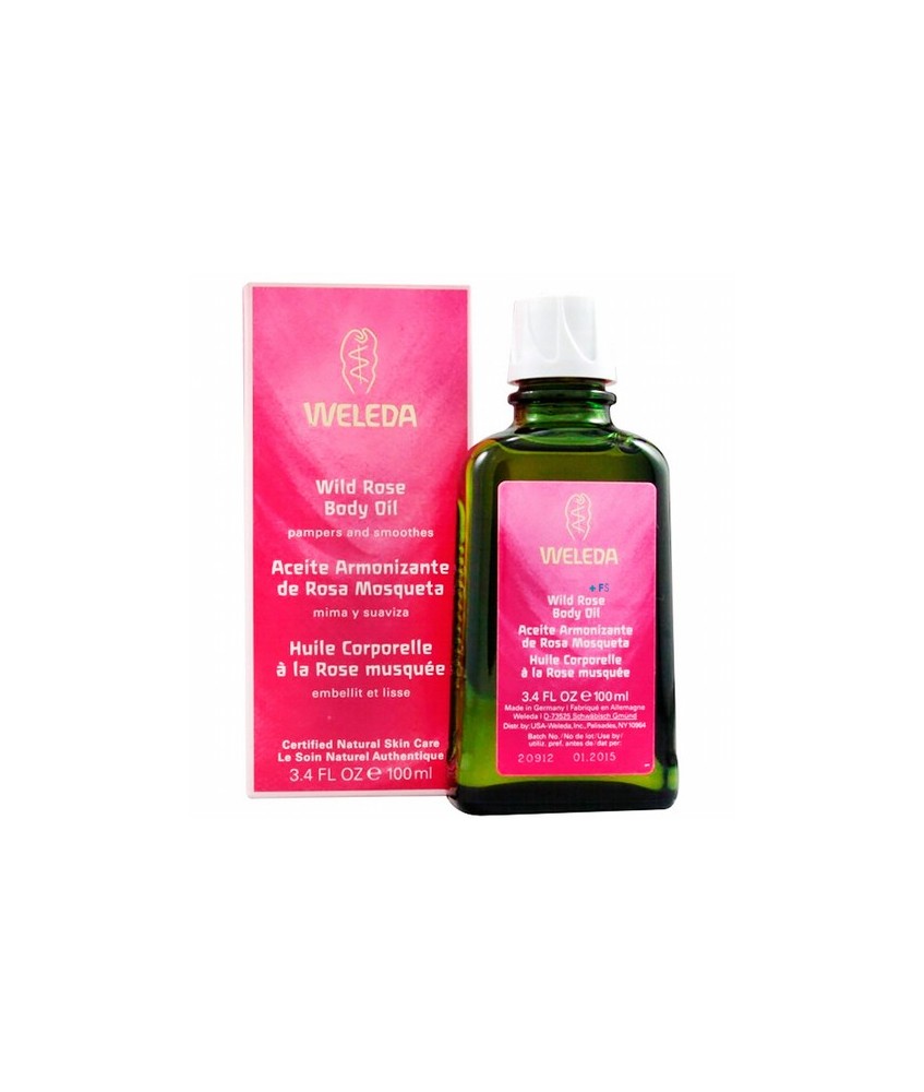 WE.ACEITE CORPORAL ROSA MOSQUETA SUAVIZANTE 100 ml.