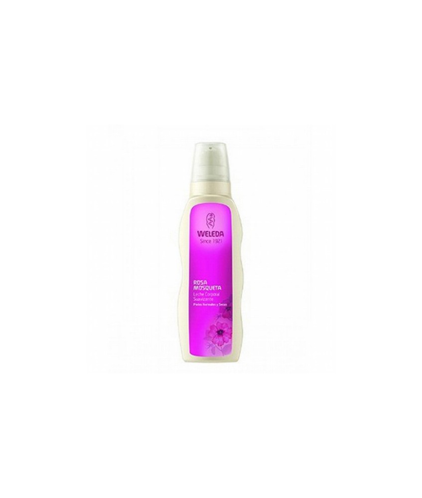 WE.LECHE CORPORAL ROSA MOSQUETA SUAVIZANTE 200 ml.