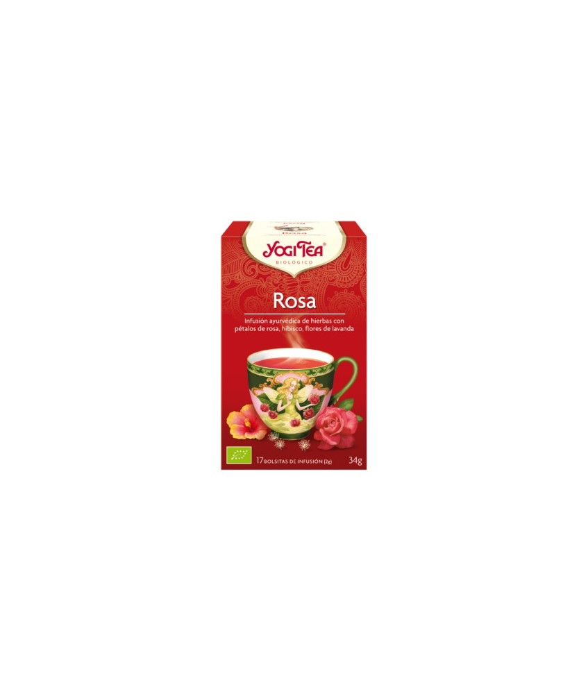 YG.YOGI TE ROSA BIO 17 sobres