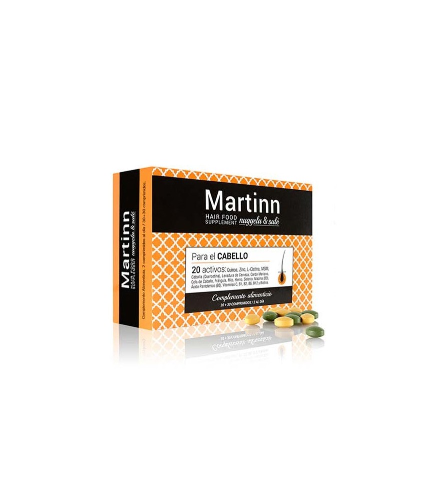 MARTINN 30 + 30 COMPRIMIDOS NUGGELA & SULÉ

DESCRIPCIÓN DEL PRODUCTO
Uno de los factores más importantes que debemos tener e