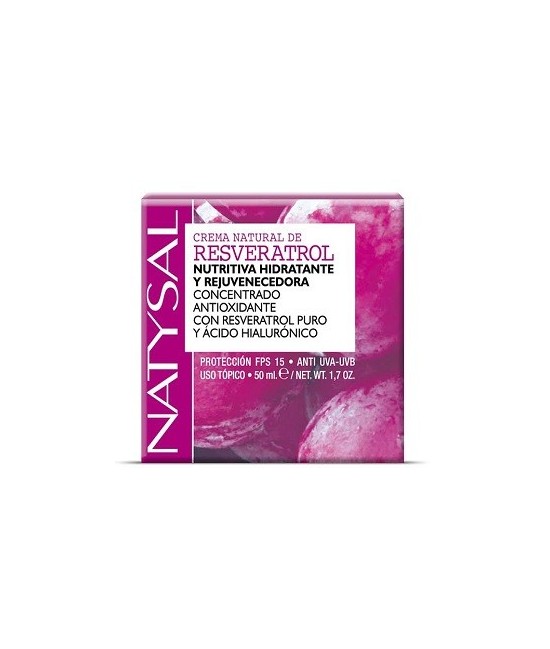 NA.CREMA NATURAL RESVERATROL 50 Ml.