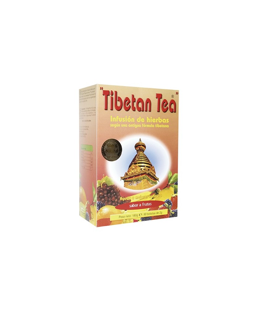 DESCRIPCIÓN DEL PRODUCTO
Tibetan Tea con Sabor a Frutas Combinación de hierbas naturales, según una antigua fórmula tibetana. 